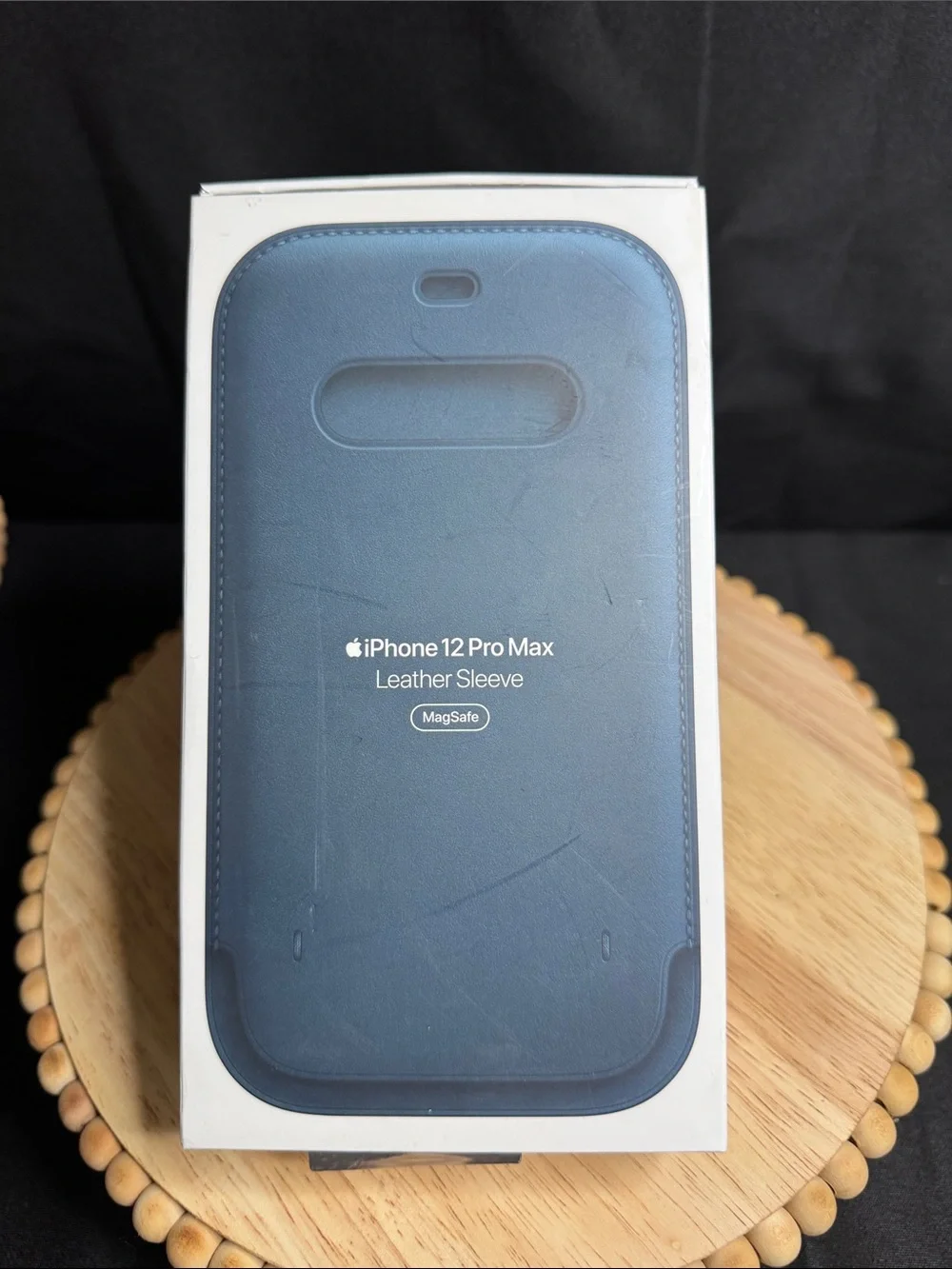 Apple iPhone 12 Pro Max Leather Sleeve NIB